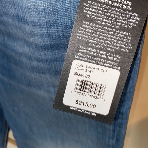 Hudson Jeans Holly High Rise Skinny Ankle Jeans In Stay - Picture 2 of 5